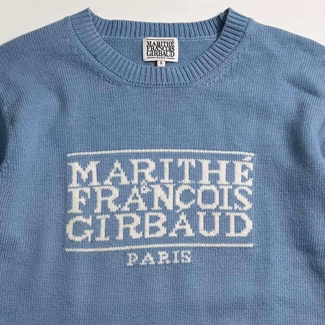 마리떼프랑소와저버 블루 니트 상품이미지2