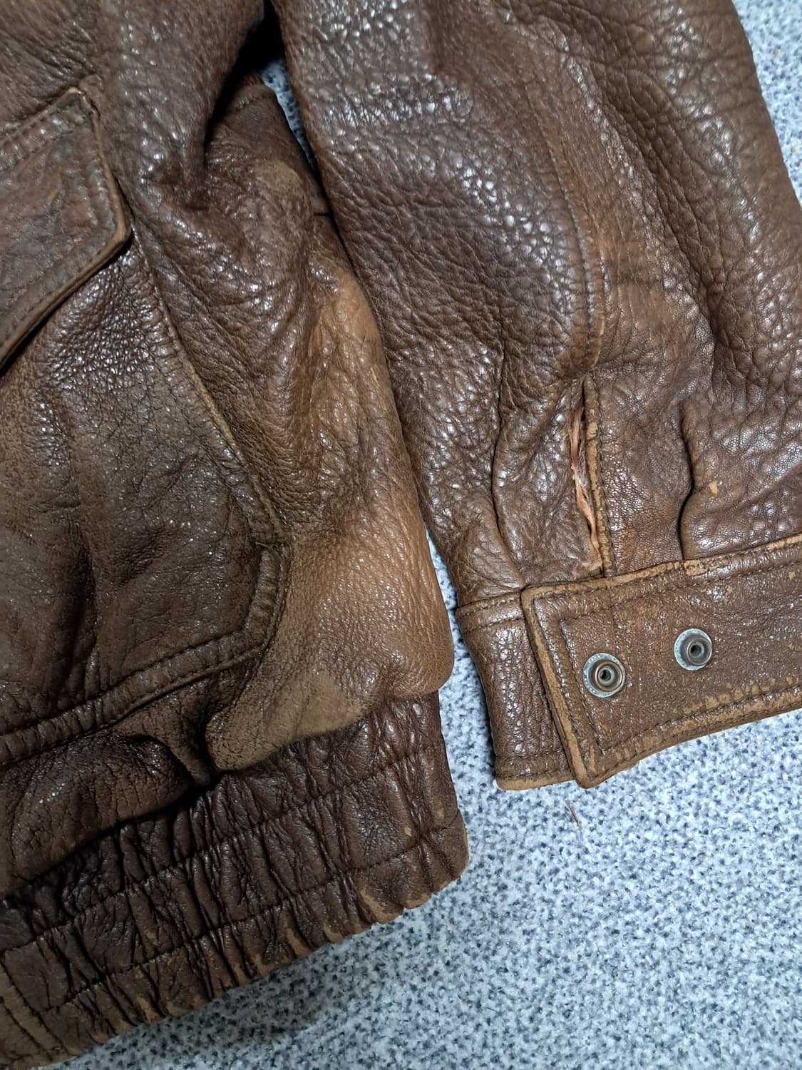 빈티지a2가죽자켓 상품이미지2