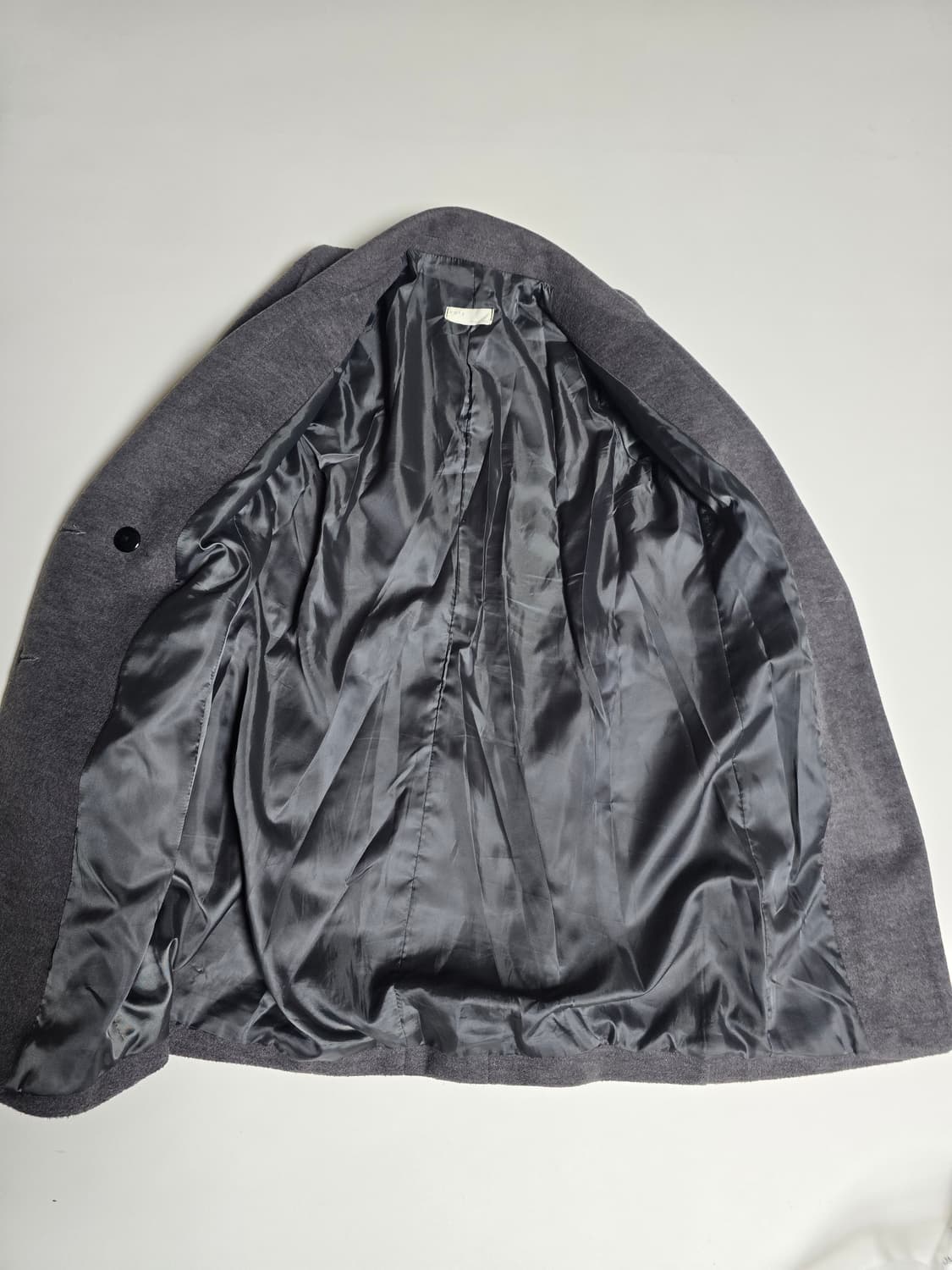 NOTE 더블 울 하프코트 (그레이)85 상품이미지3