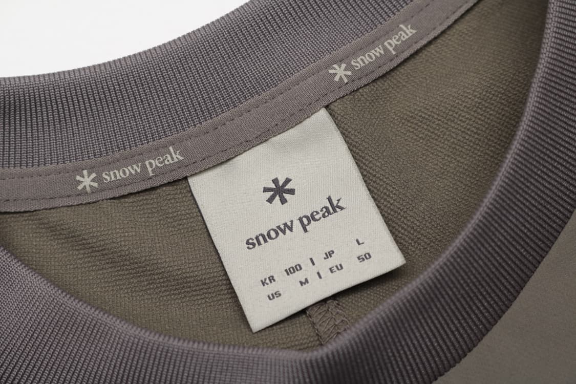 [L] 스노우피크 웜업 맨투맨 상품이미지3