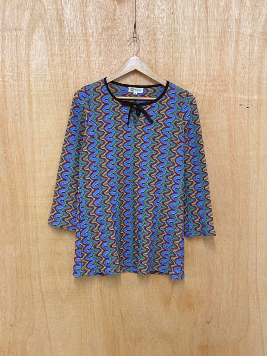 MICHEL KLEIN psychedelic crochet blouse  상품이미지2