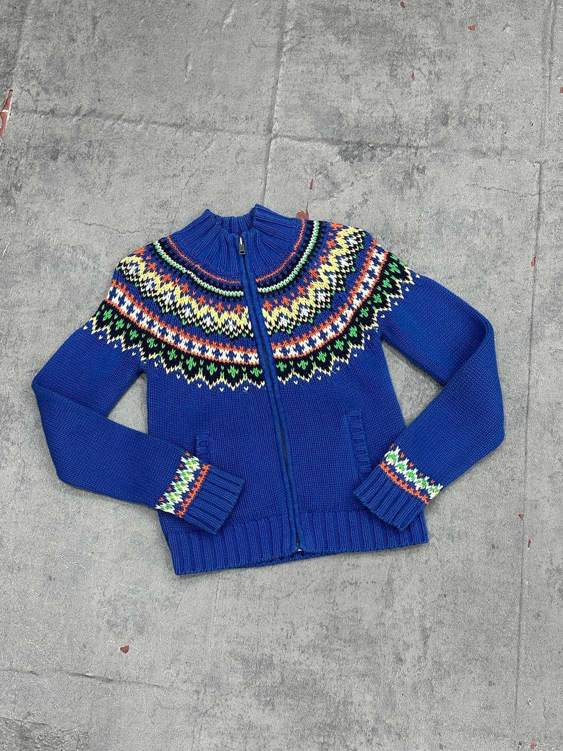 랄프로렌 니트 집업 상품이미지1