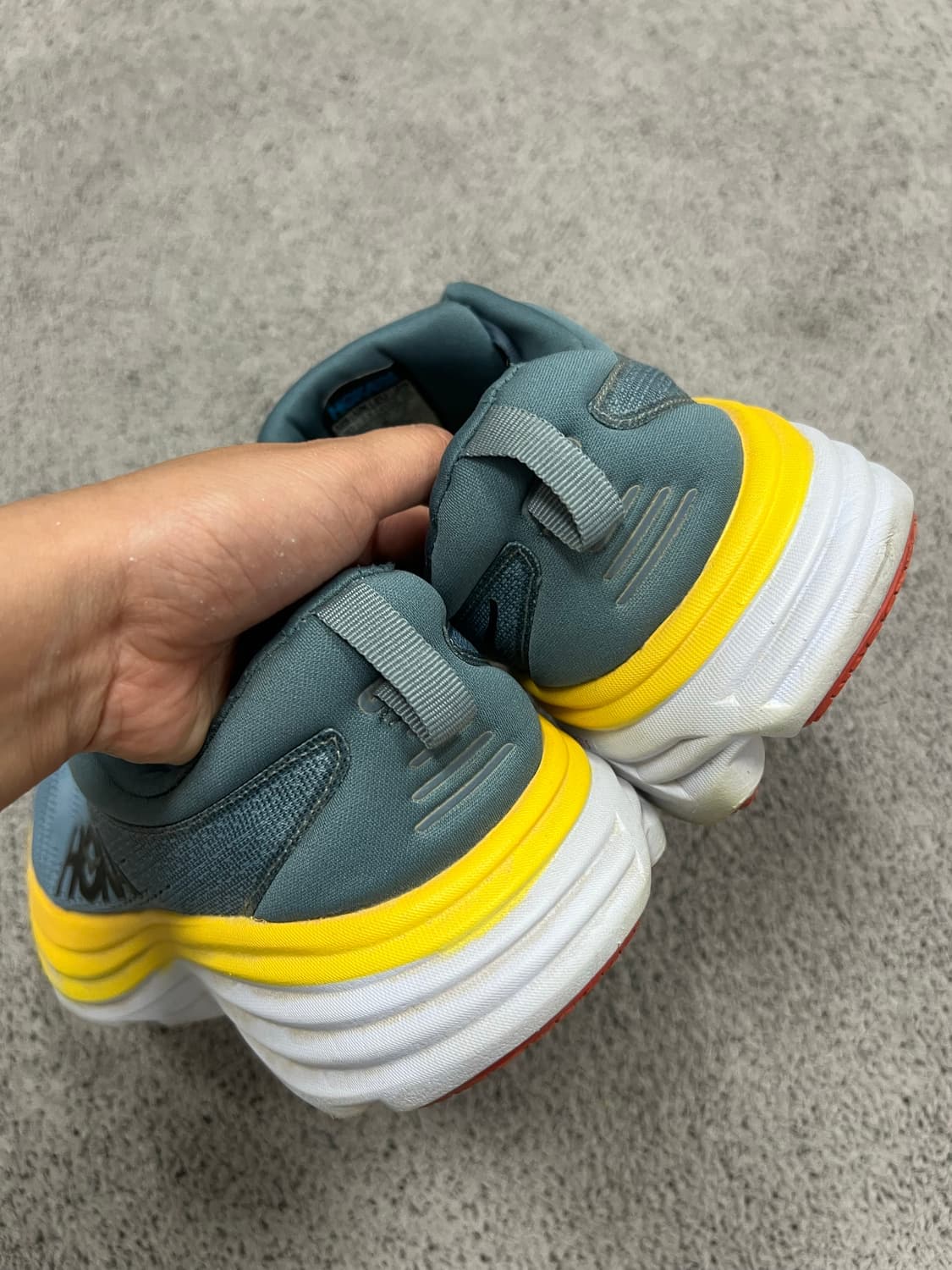 (260) 호카 본디 8 고블린 블루 - 와이드 상품이미지3