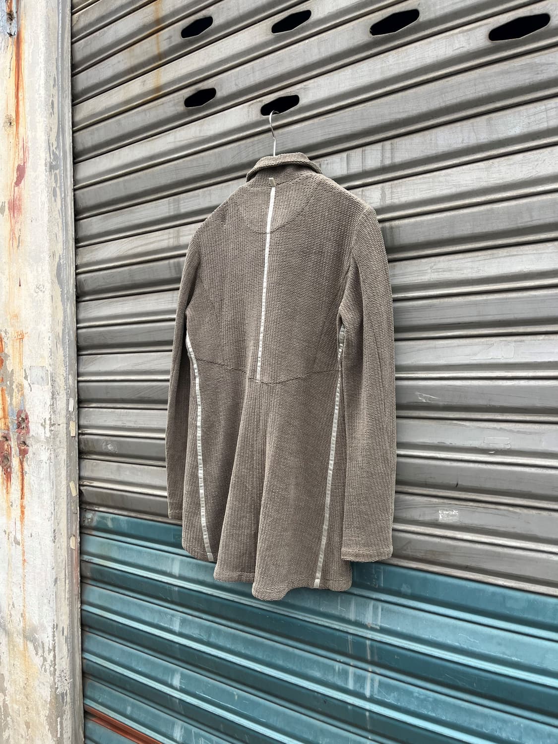 Bajra 비대칭 사선 코튼 자켓  상품이미지7