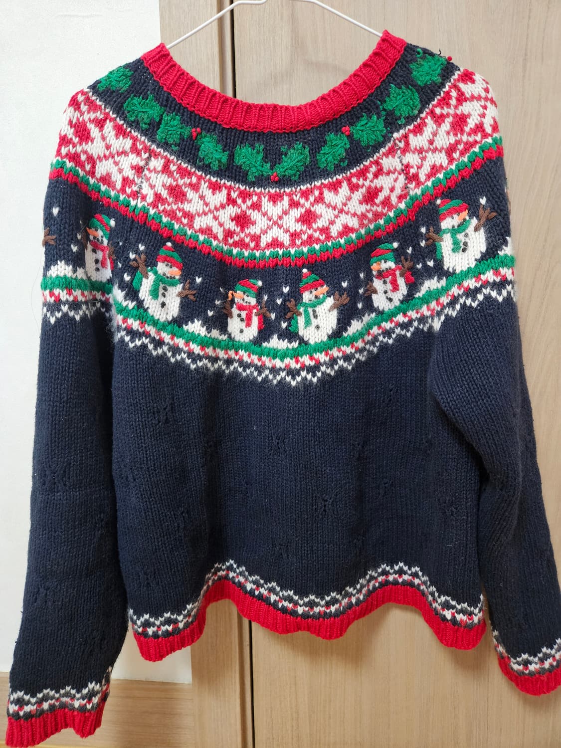 크리스마스 빈티지 겨울 니트 어글리 스웨터 상품이미지1