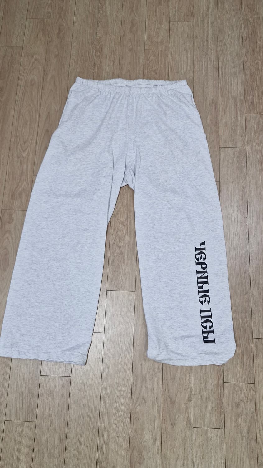 이지 x 고샤 루브친스키 yzy 블랙 독스 조거 헤더 그레이  3사이즈 상품이미지1