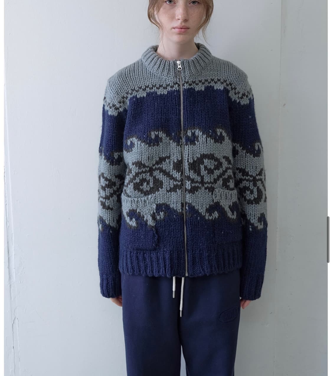 아유서울 노르딕 울 블렌드 포켓 가디건 상품이미지5