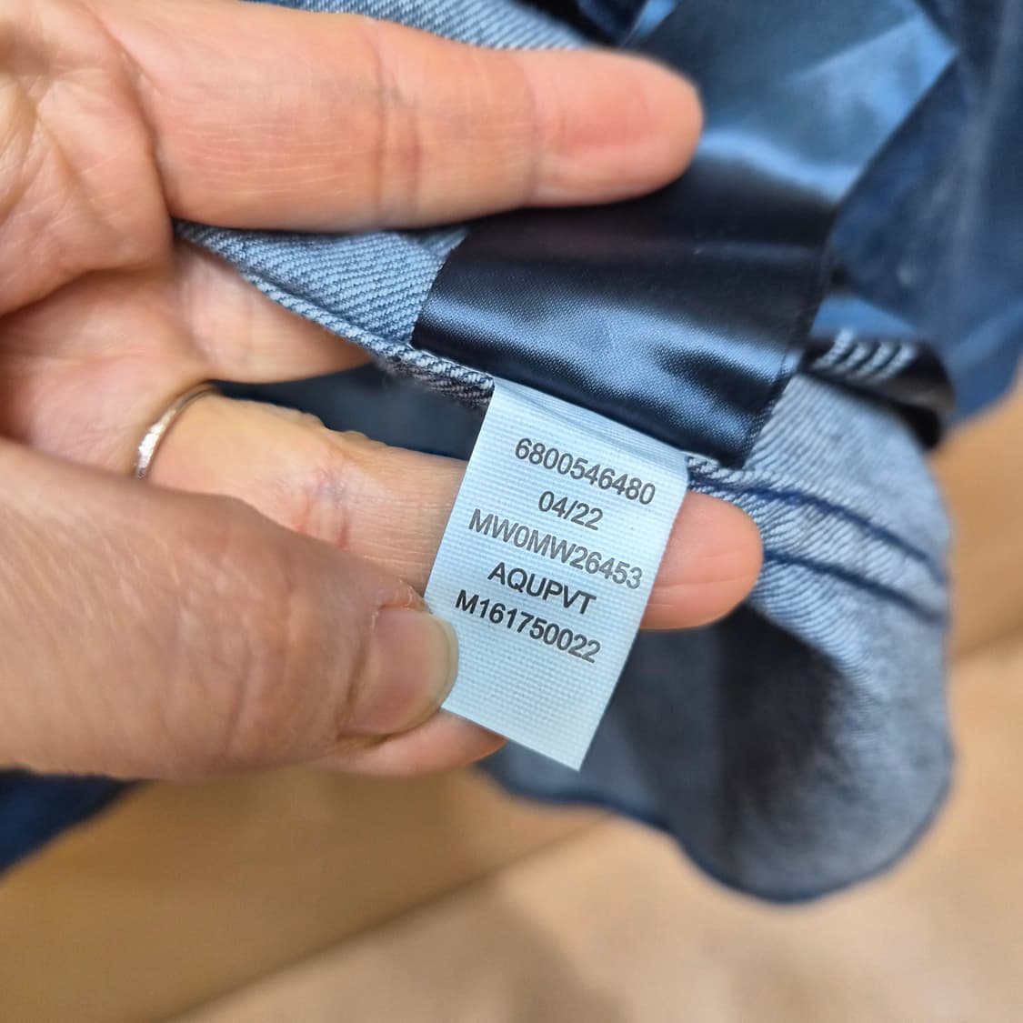 타미힐피거 인디고 데님셔츠 상품이미지7