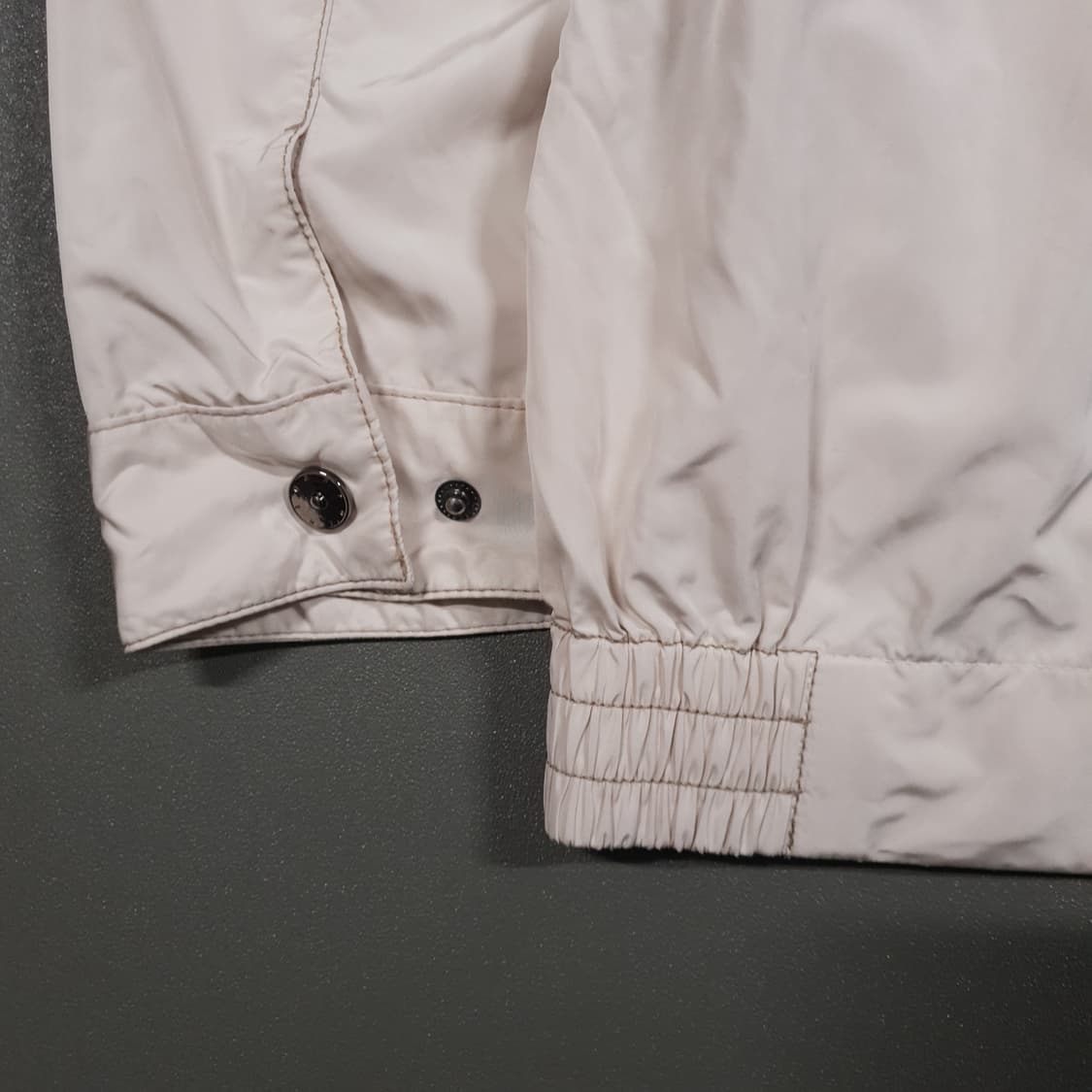 XL (105) 지방시 고급 블루종 집업 스윙 자켓 아이보리 상품이미지9