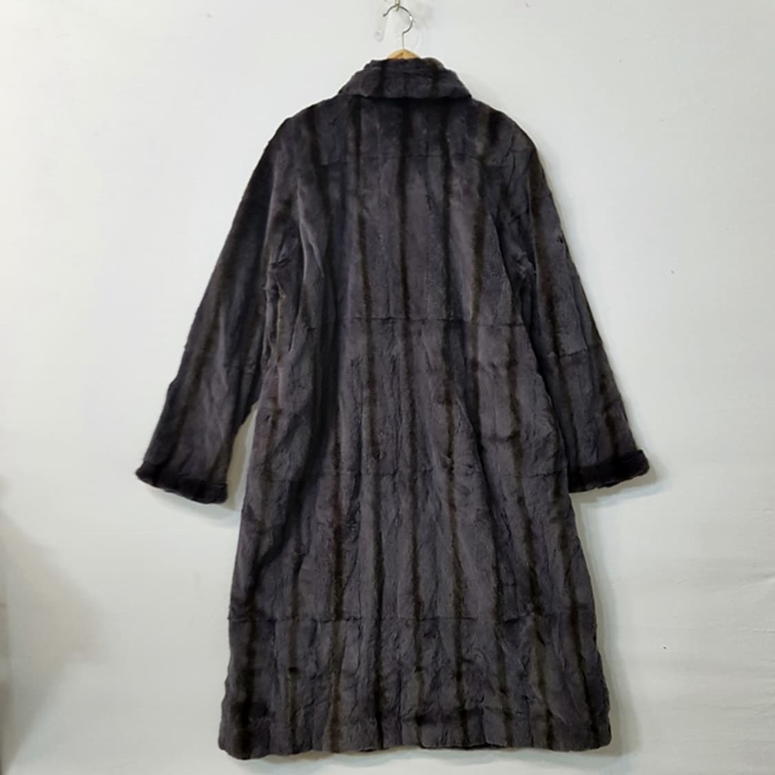 쉬어드 밍크 모피 롱코트 상품이미지4