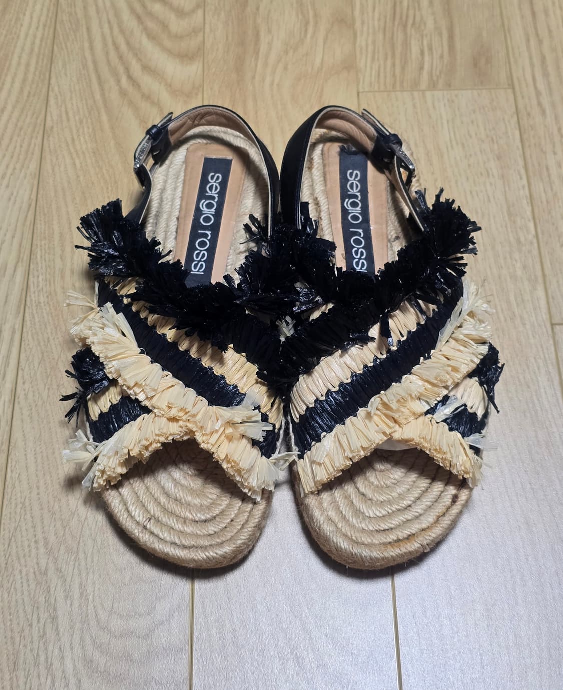 Sergio Rossi 에스파듀 샌들 36 상품이미지2