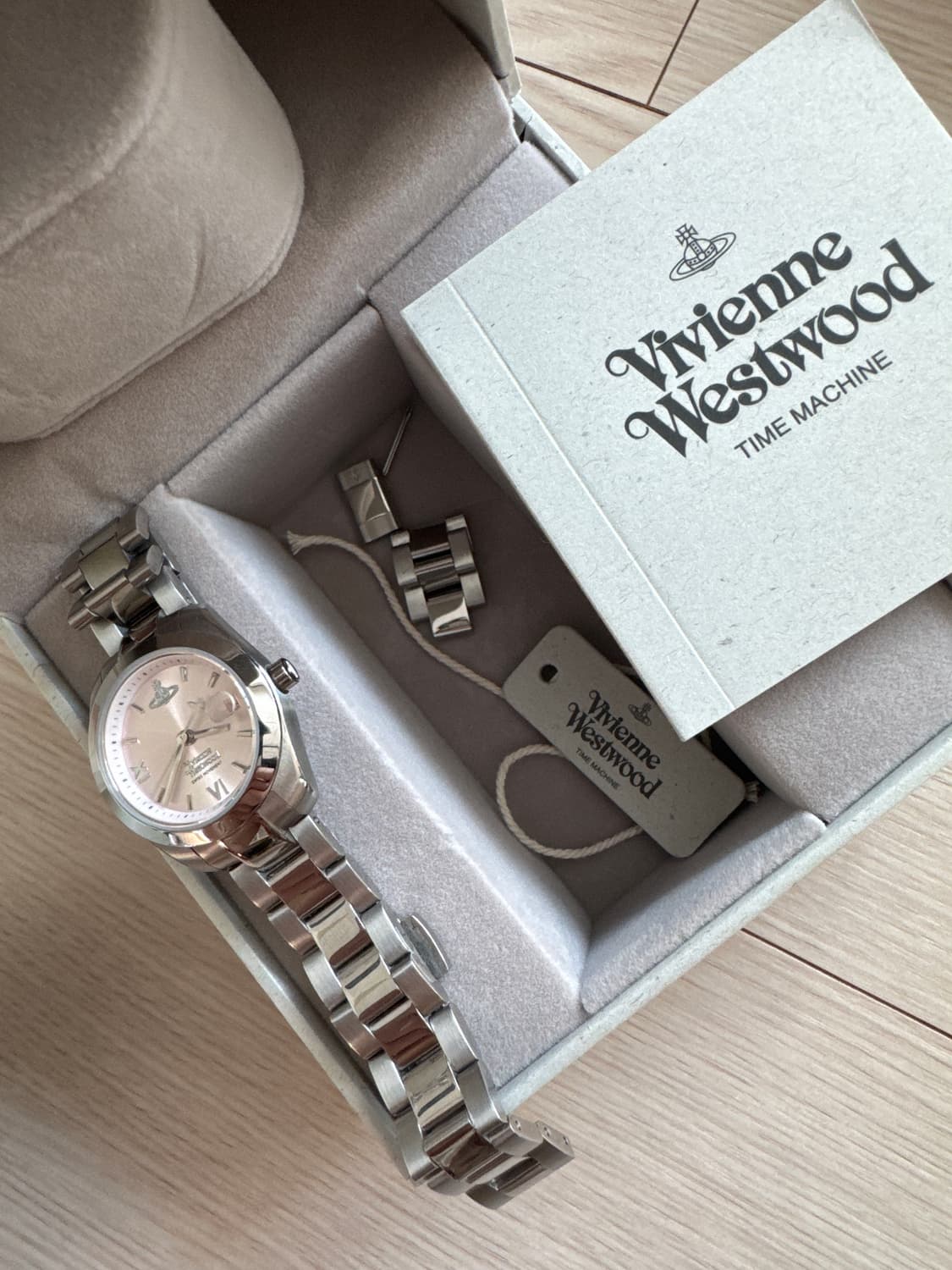 비비안 웨스트우드 펜처치 실버 핑크 VV292PKSL 상품이미지6