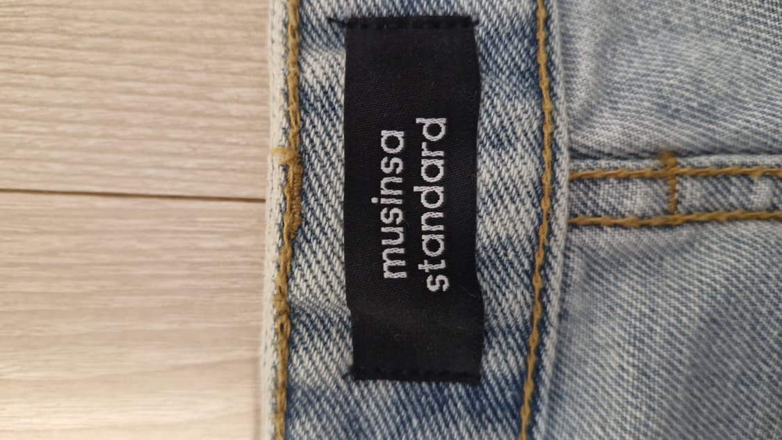 무신사 스탠다드 카고 와이드 데님 29 상품이미지3