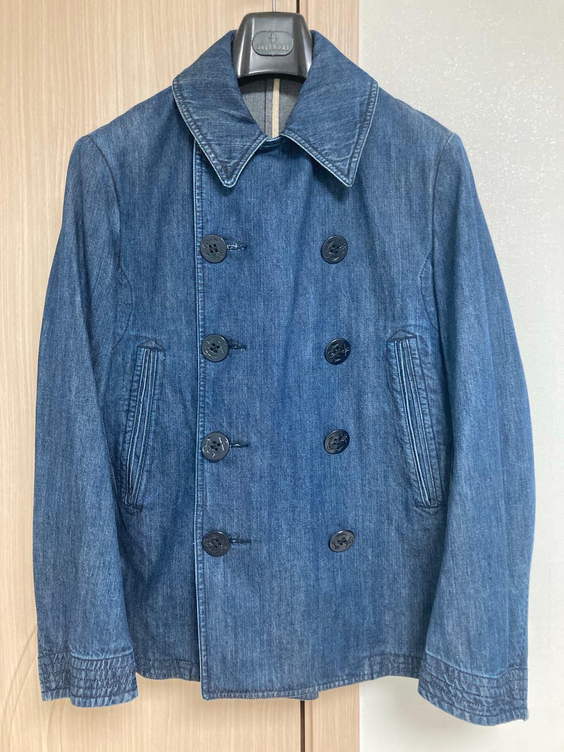 SHIPS 쉽스 데님 피코트 자켓 상품이미지1