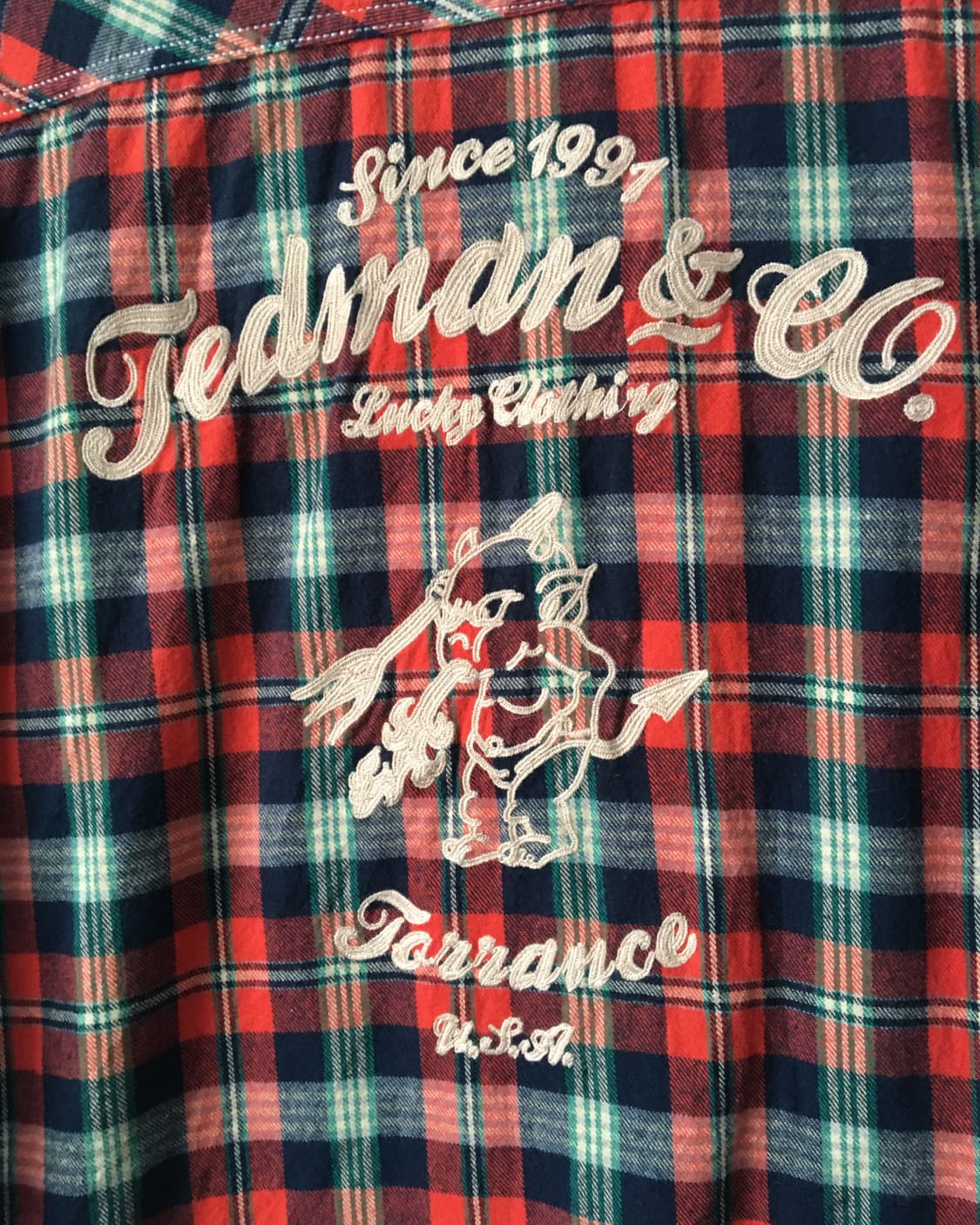 Ted company check pattern shirt 상품이미지4