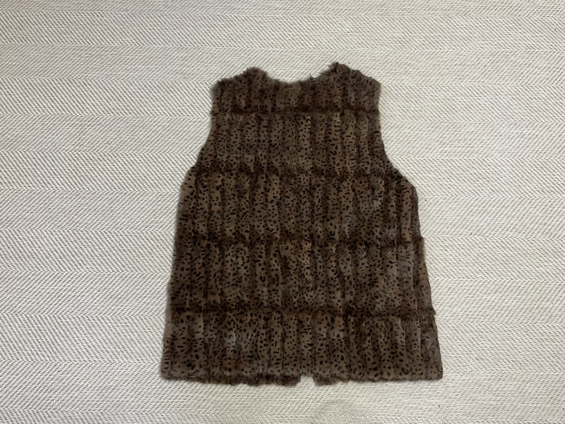 빈티지 퍼 베스트  상품이미지6