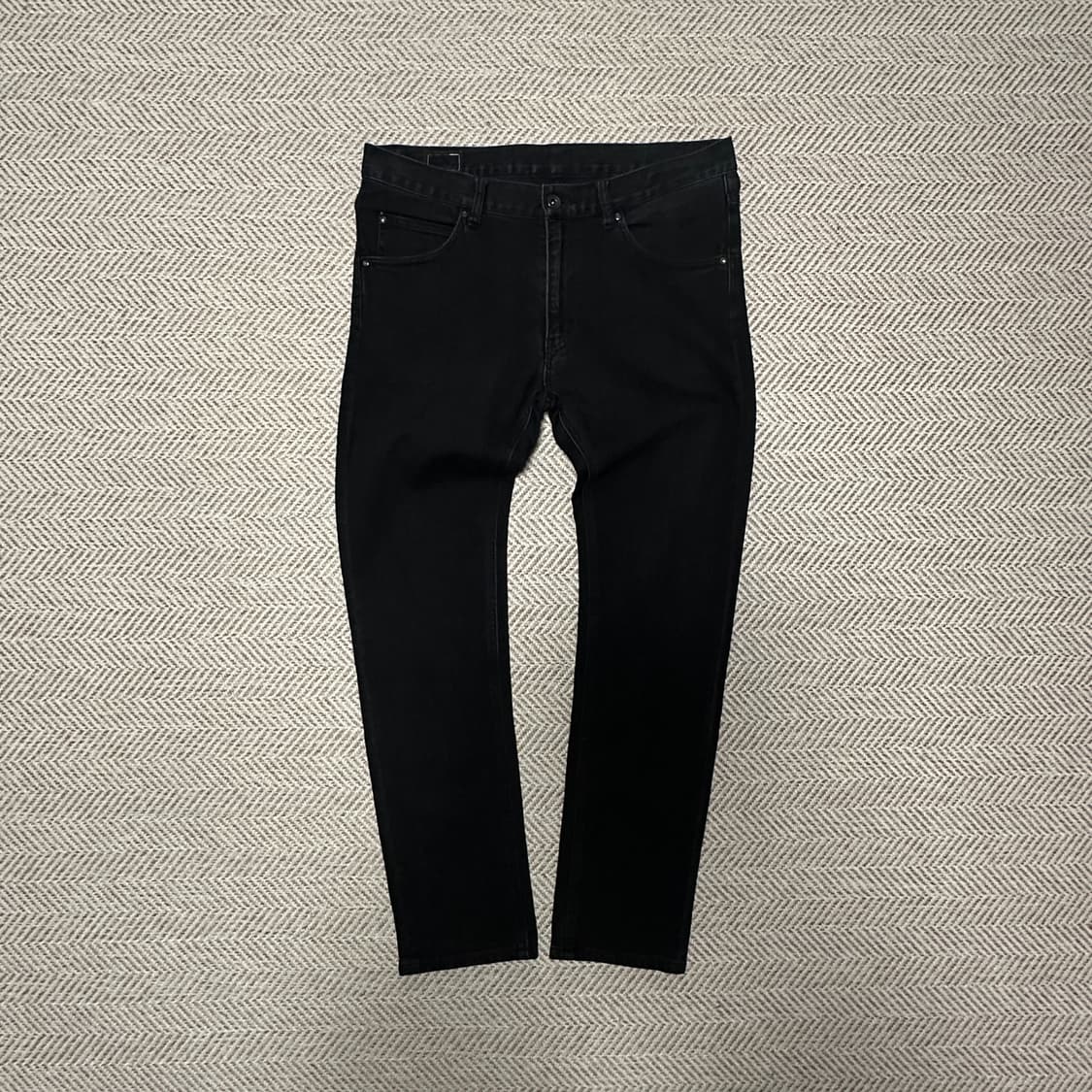 BEAMS japanese fabric black jeans 상품이미지1