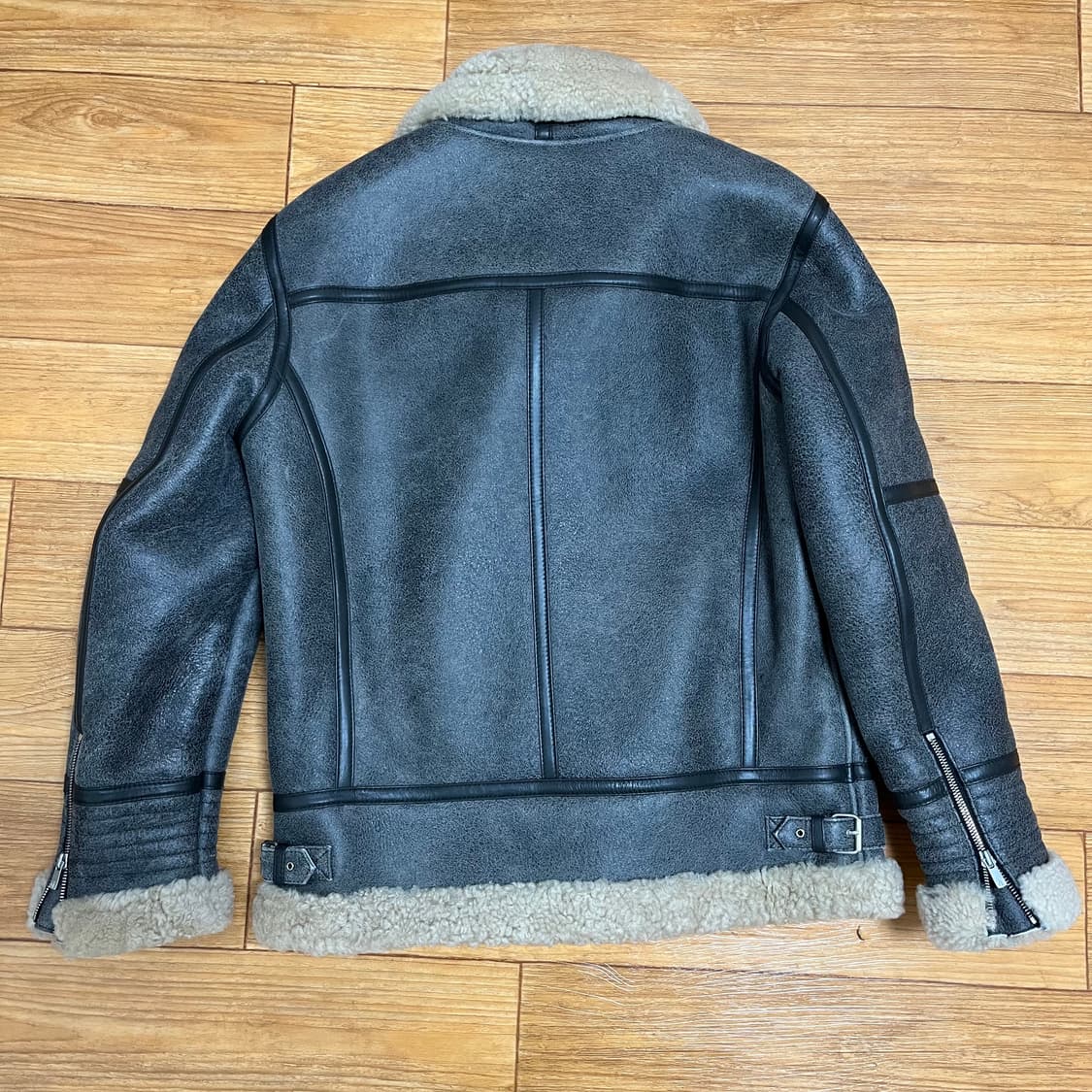 구신흥사 딤스킨 무스탕 양털 가죽자켓 양가죽 상품이미지6