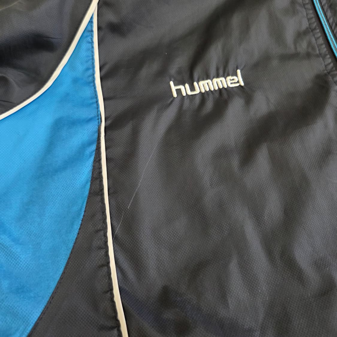 Hummel 험멜 배색 트레이닝 올드스쿨 바람막이 자켓 상품이미지4