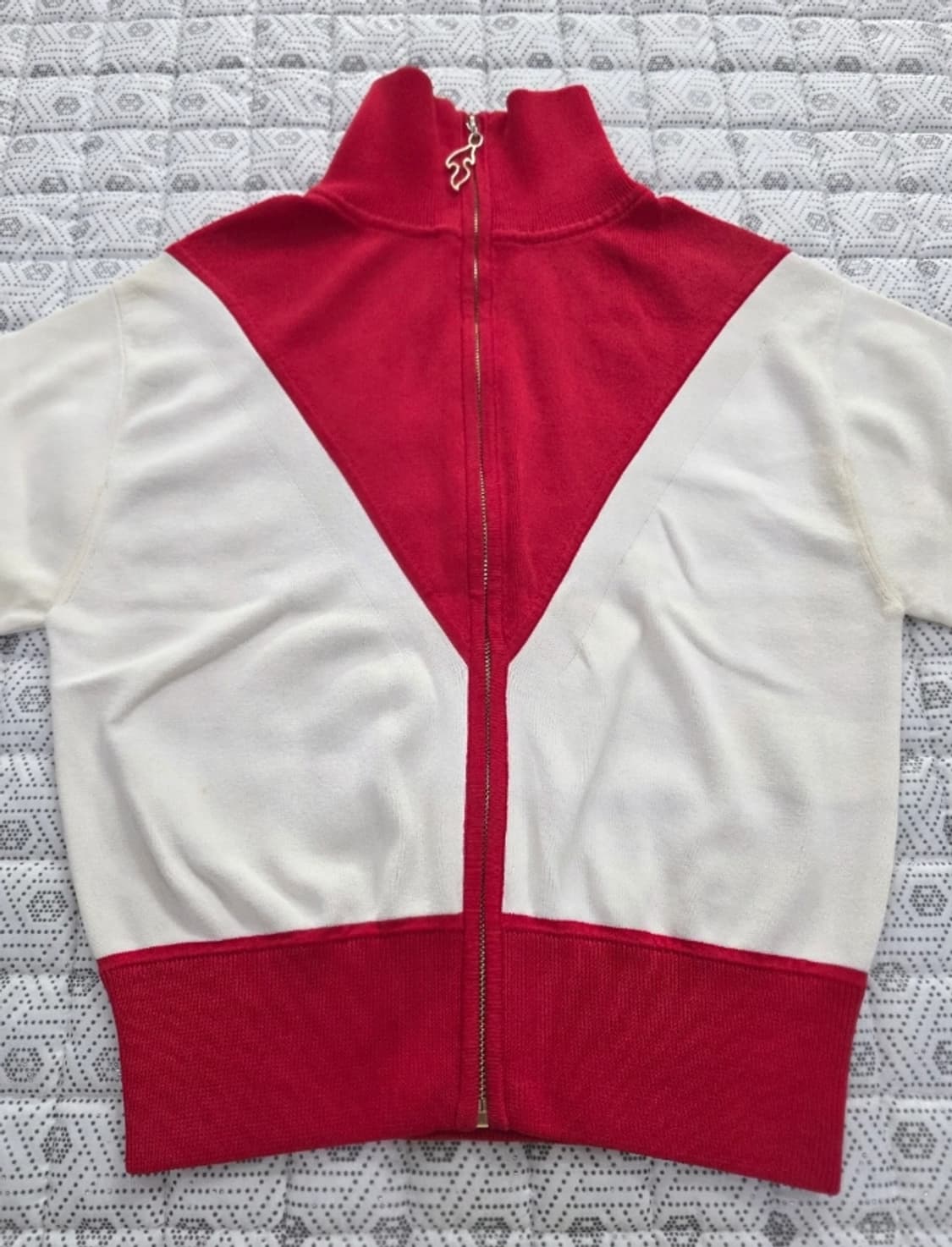 Sandro 산드로 투톤 집업 자켓 가디건 ~55 상품이미지6