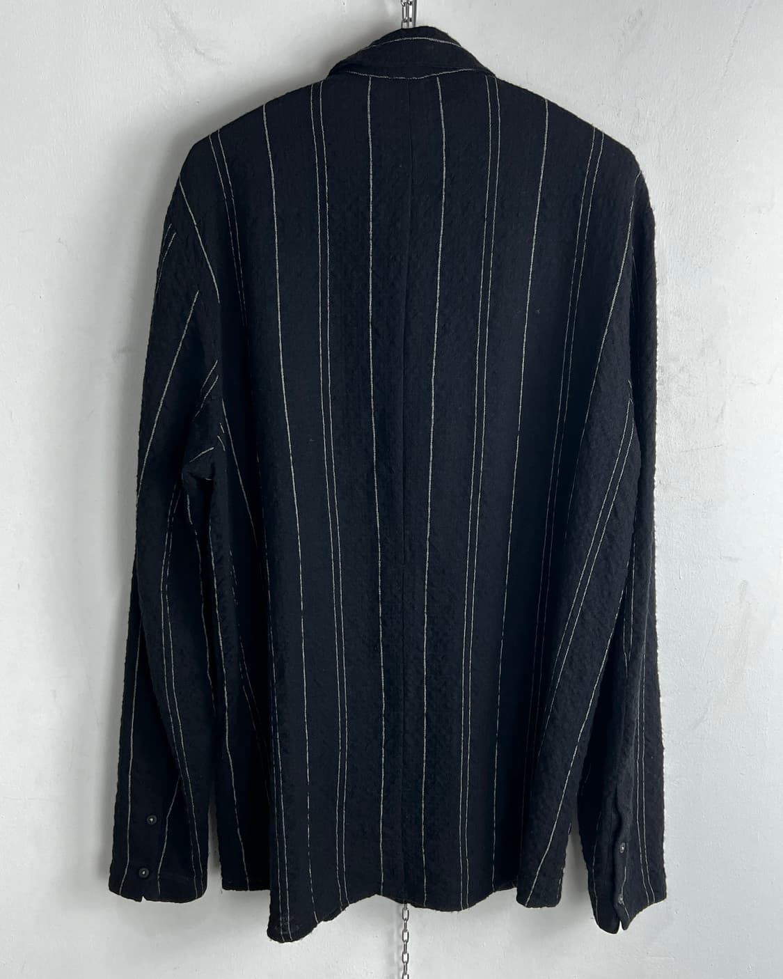 Transit Uomo Wool Stripe Shirts 상품이미지4