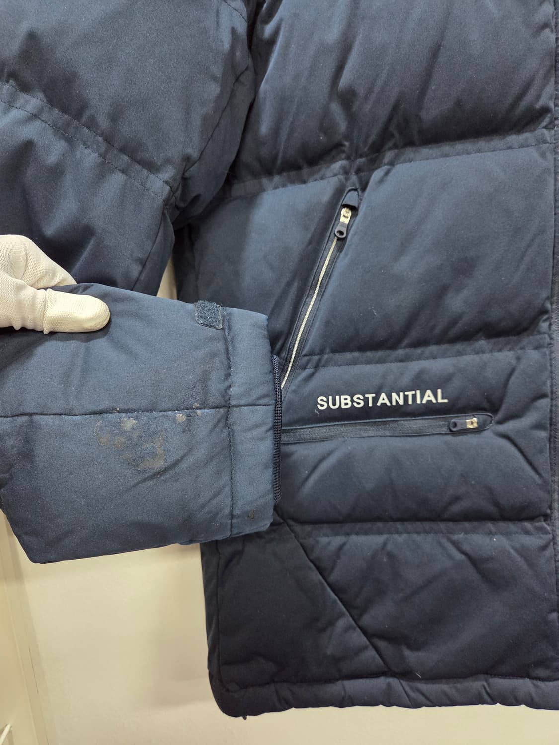 프랭크스톤 안타티카 다운패딩 남자 네이비 상품이미지2