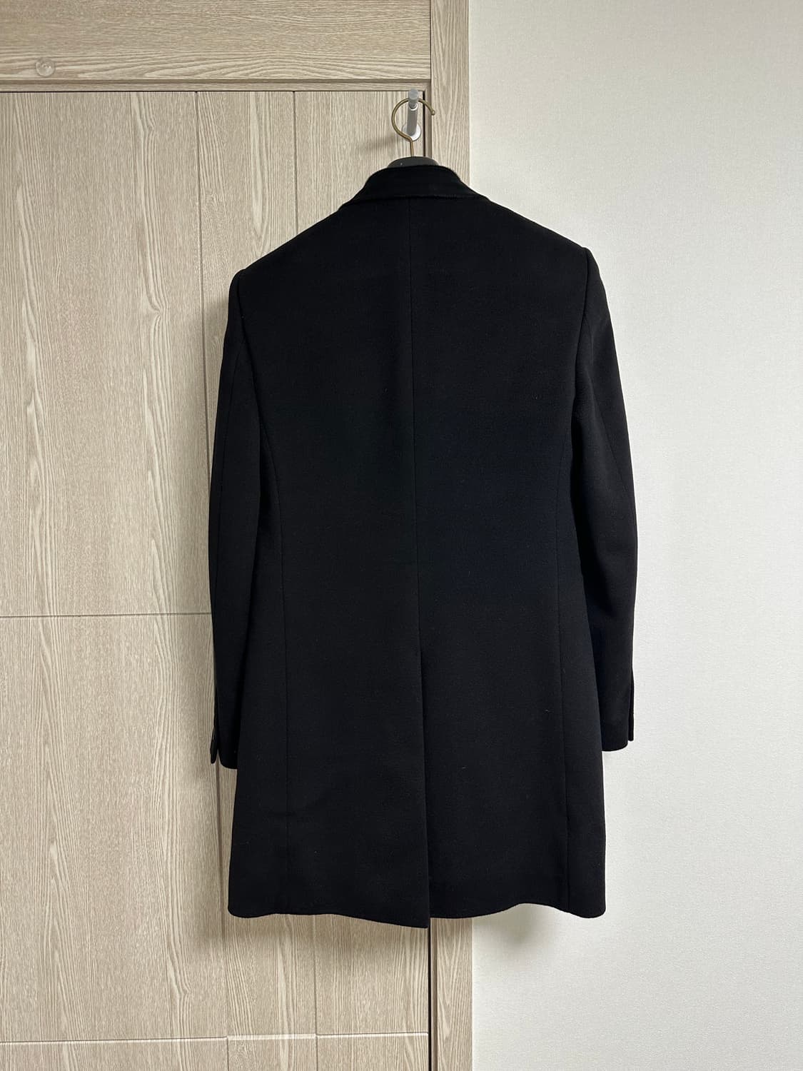 시스템 옴므 슬림 더블코트 블랙 상품이미지2