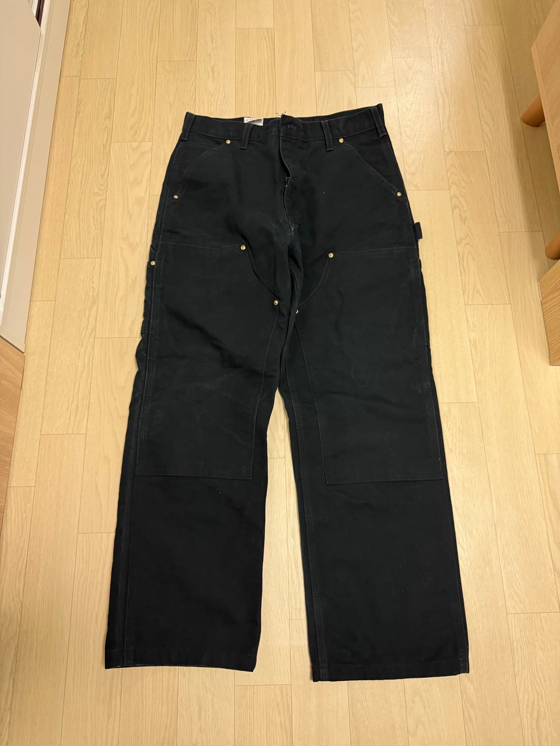 칼하트 b01 더블니 블랙 31 상품이미지1