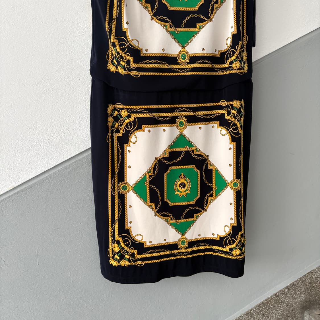 랄프로렌 바로크 스카프 드레스 상품이미지5