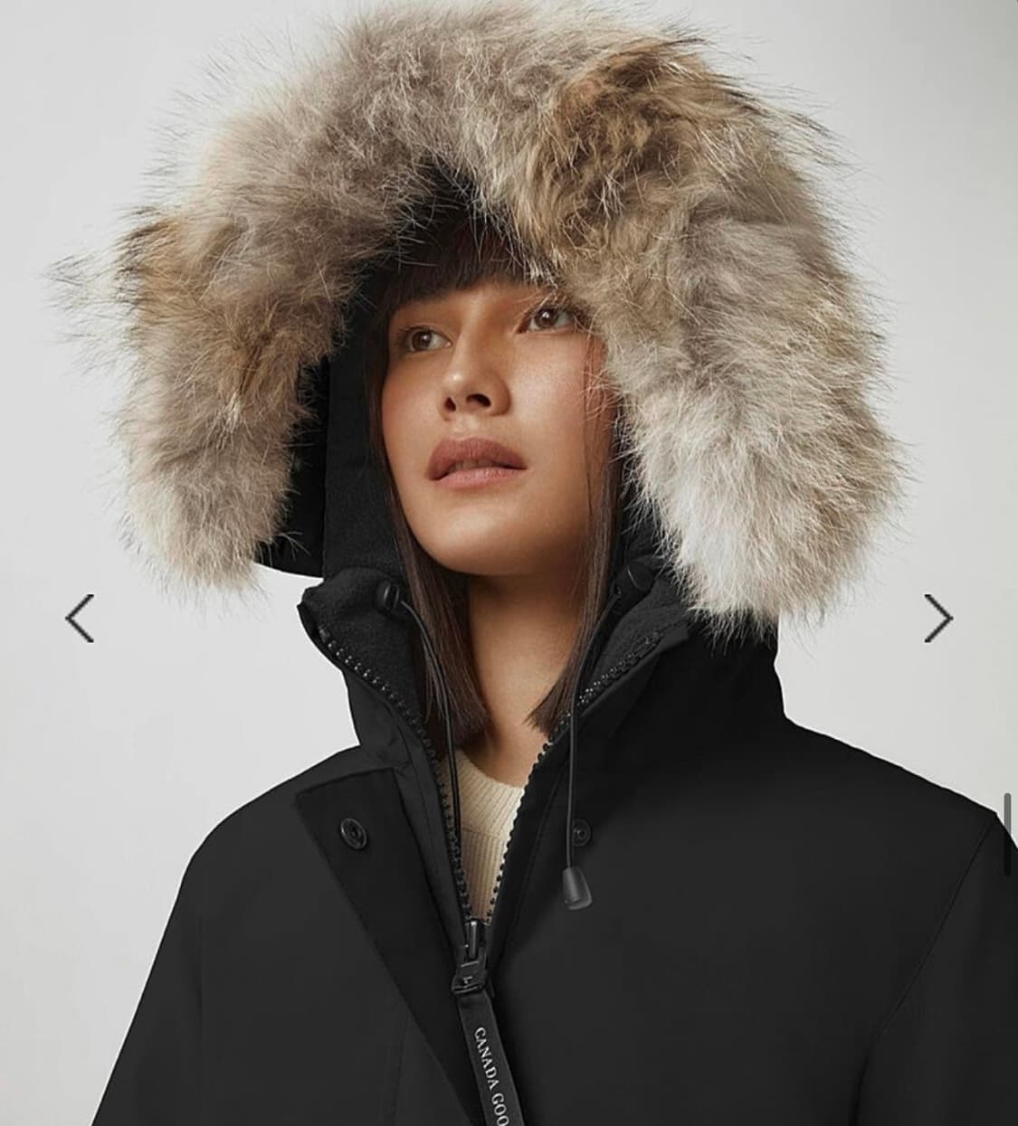 XS/ 캐나다구스 빅토리아 퍼 다운패딩 점퍼 상품이미지2