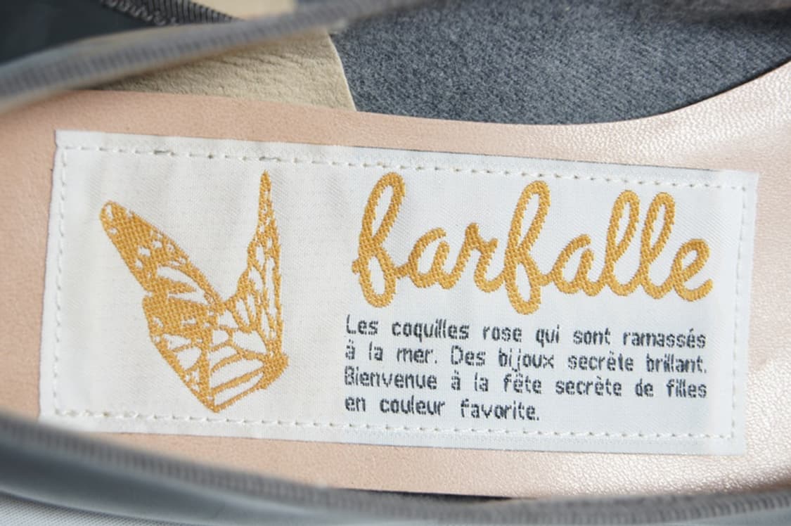 farfalle JAPAN 그레이 플랫슈즈 38 상품이미지9