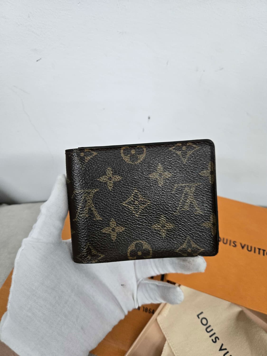 [보증서 정품] 루이비통 모노그램 반지갑 상품이미지3