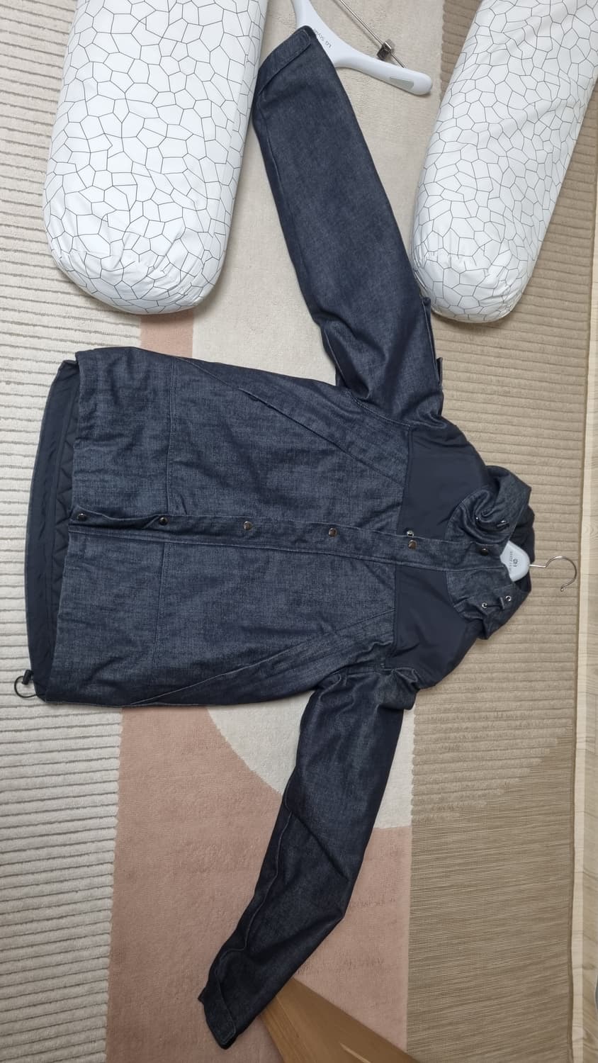 라울(LAUL) 데님 패딩 상품이미지1