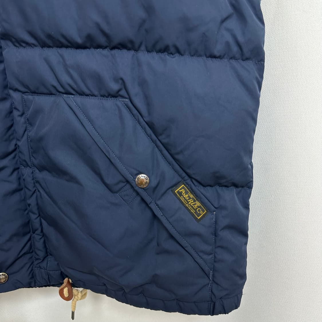   폴로랄프로렌 남자 패딩조끼 네이비 XL  WEI 상품이미지3