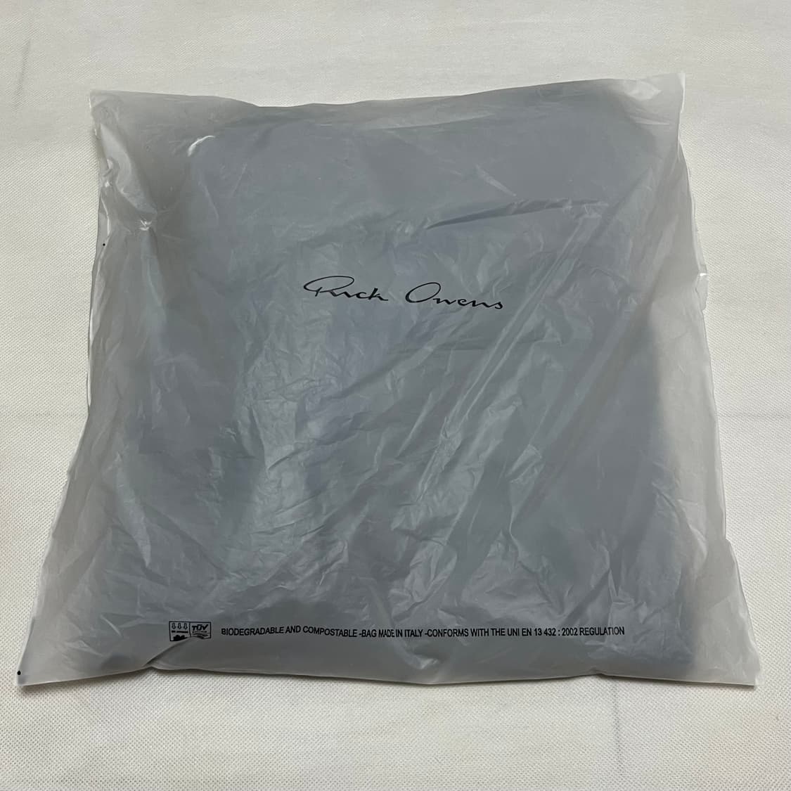 [38]릭오웬스 25fw 드레이프 트위스트 슬리브리스 탑/그레이 상품이미지5