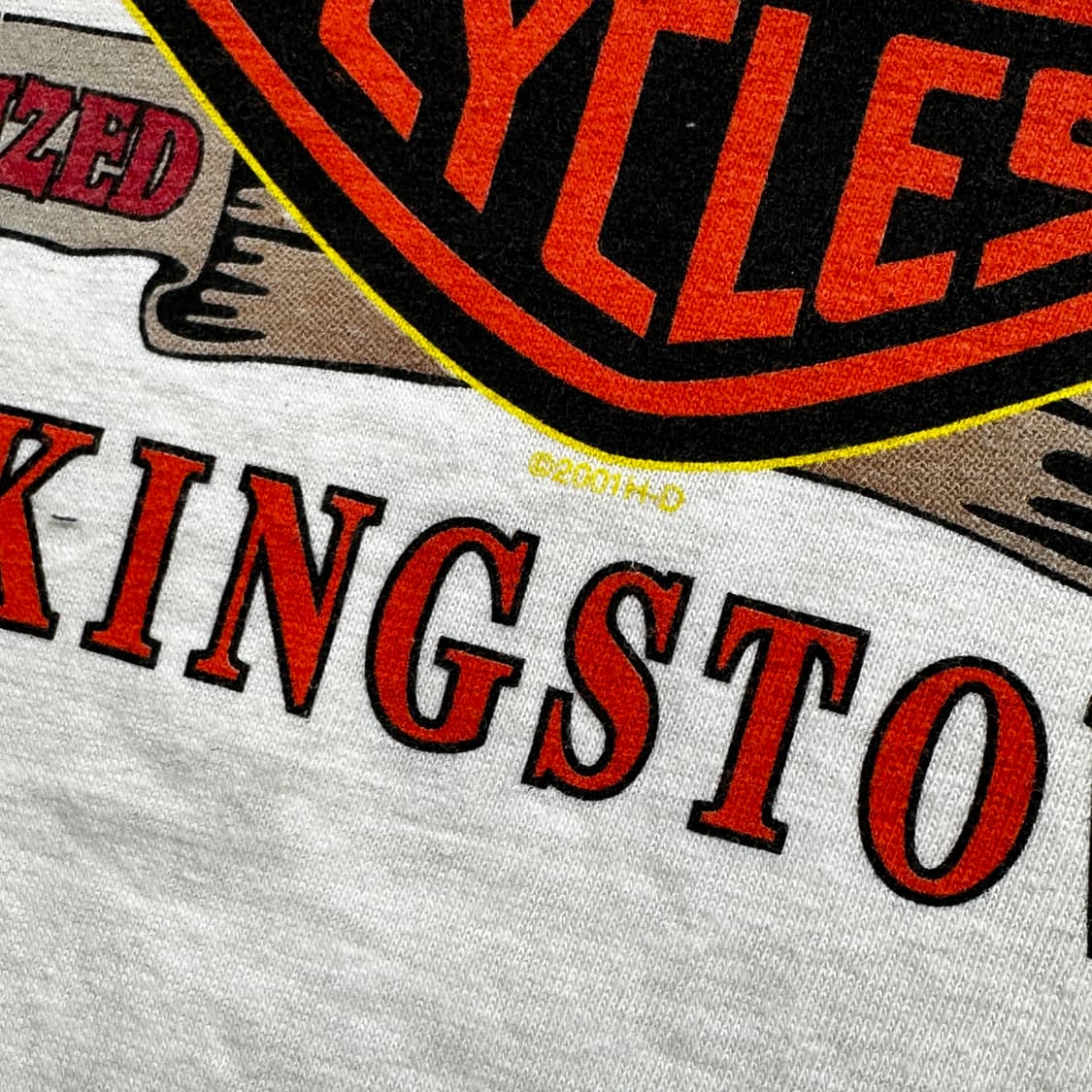 2000s USA Harley-Davidson flame T-shirt 상품이미지7