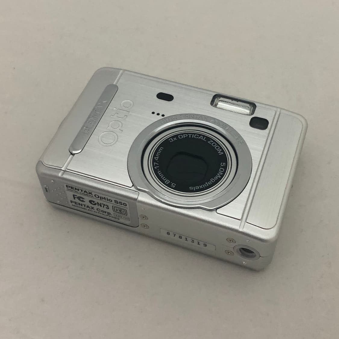 (신품급, 박스셋) 펜탁스 옵티오 S50 카메라 상품이미지3