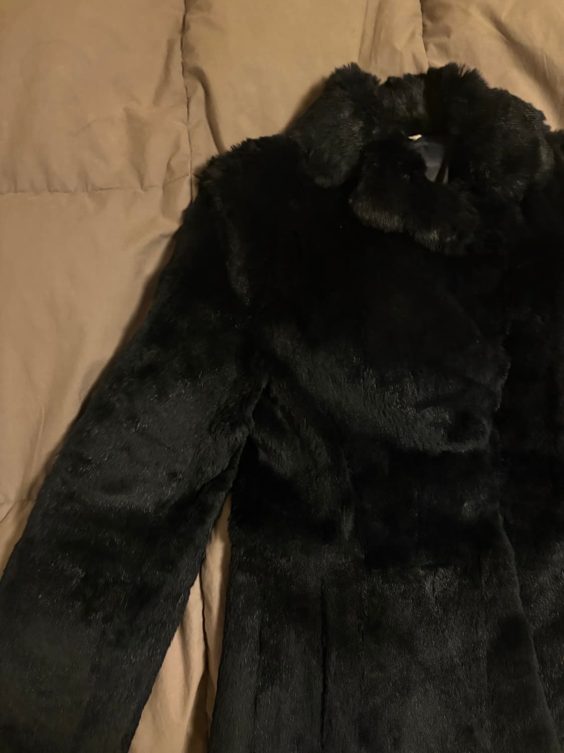 토끼털 빈티지 퍼자켓 상품이미지4