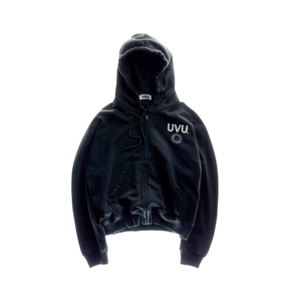 UVU후드 집업 블랙 s사이즈 새상품 상품이미지1