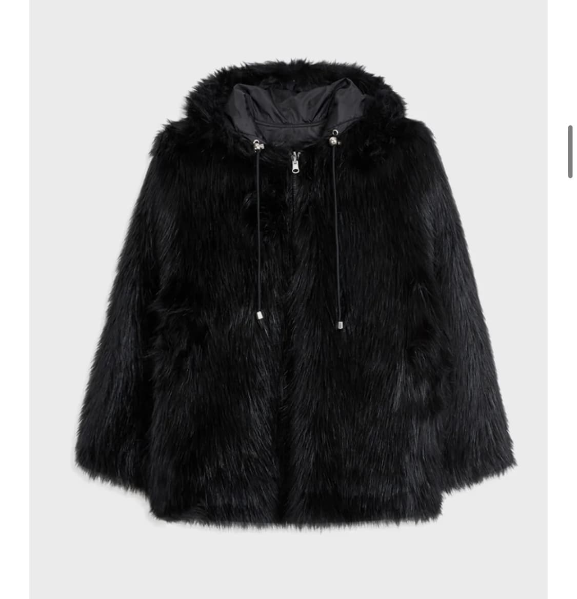 오픈yy 리버시블 퍼 후드 자켓 상품이미지2