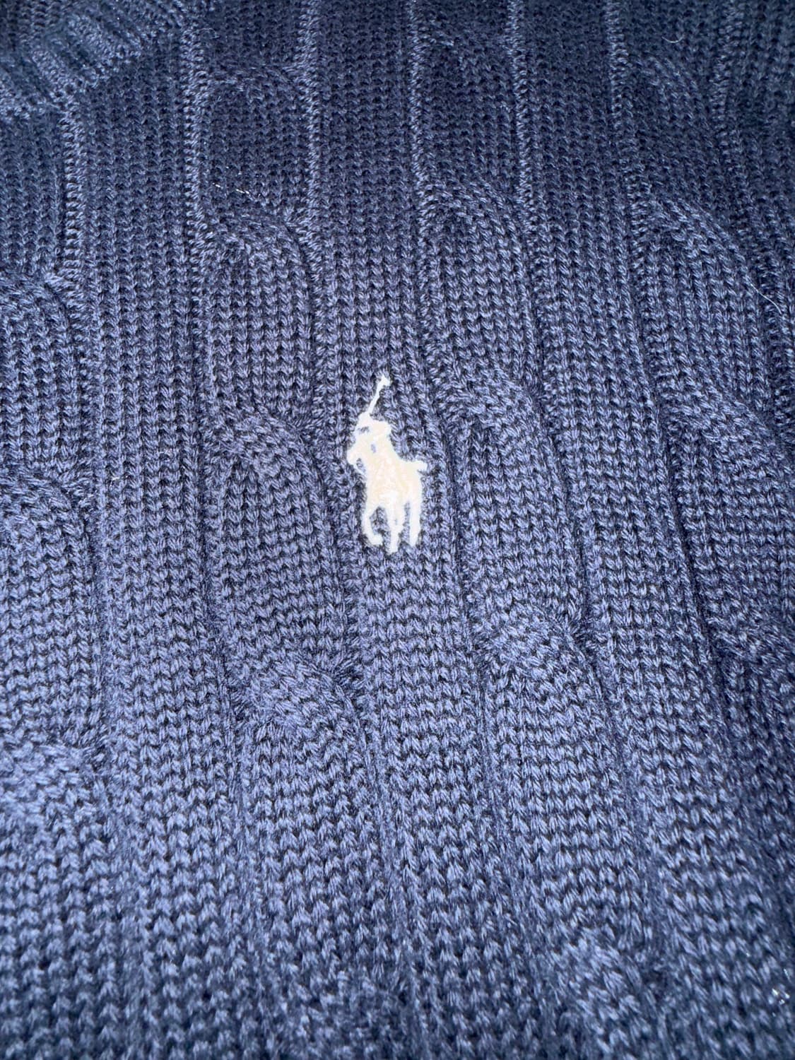 폴로 네이비 니트  상품이미지3