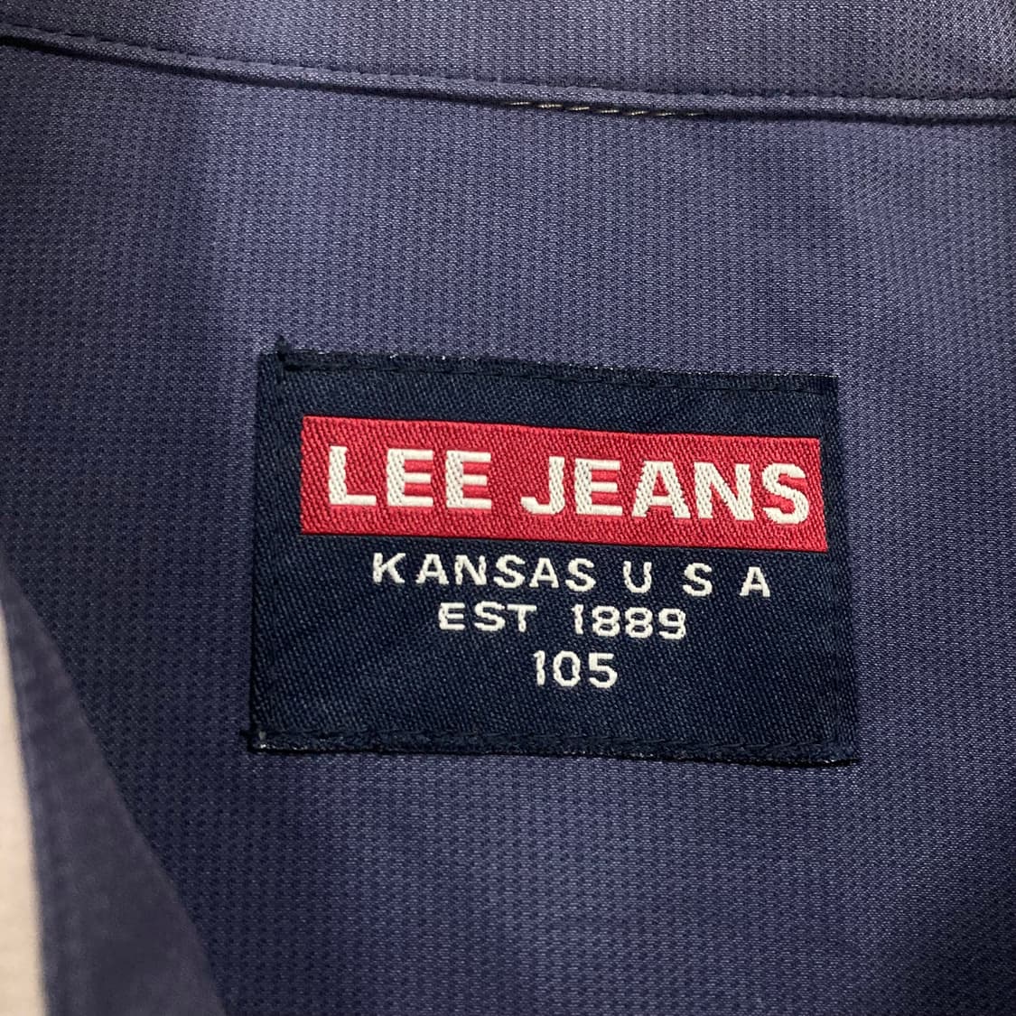 Lee 베이지 컬러 스몰 로고 블루종 스윙톱 자켓 상품이미지4