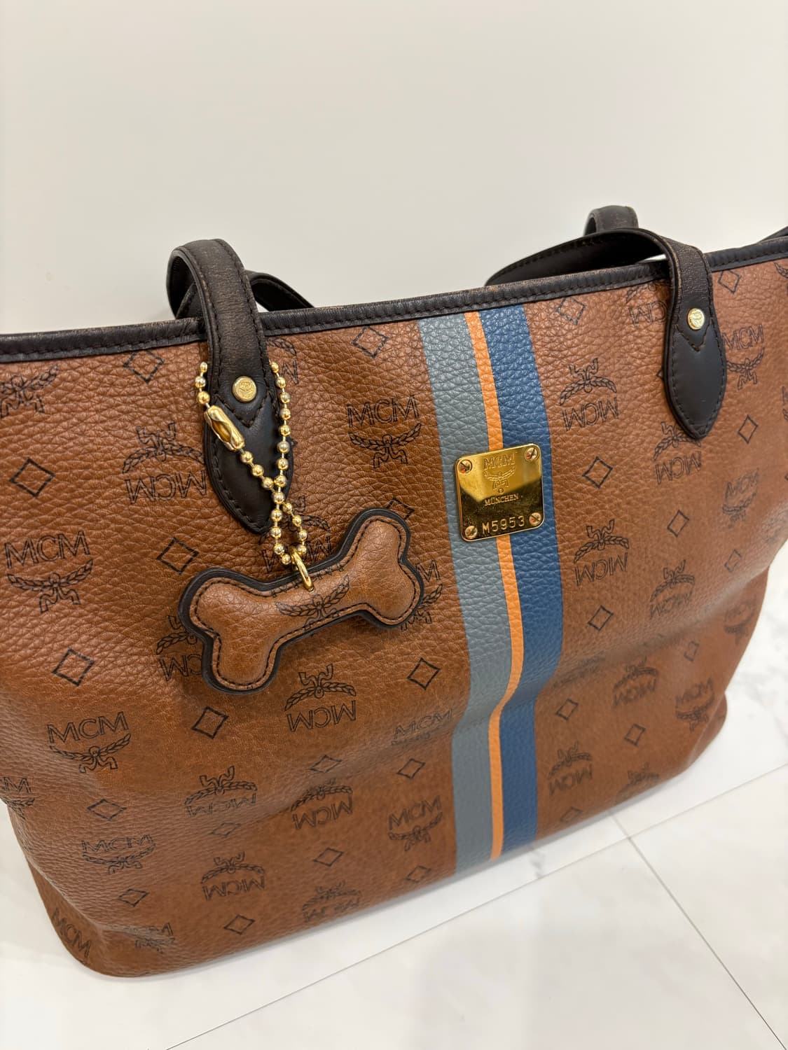 mcm vintage vissetos shopper bag 상품이미지2