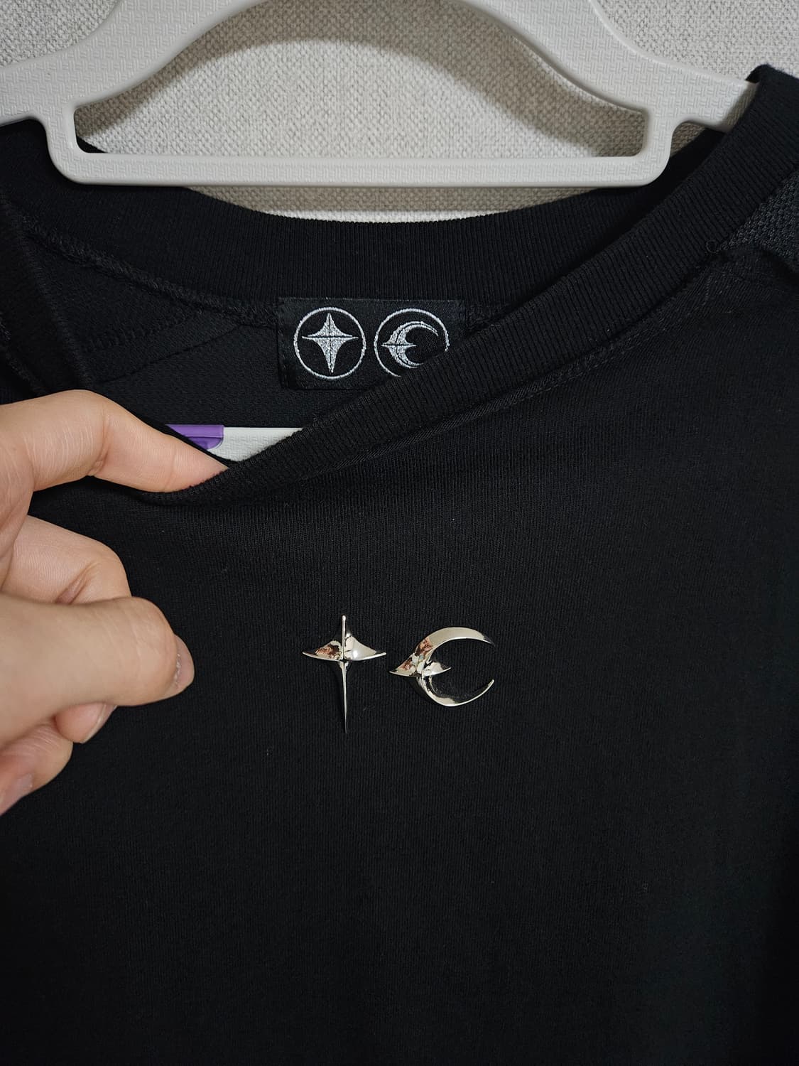 [2] 떠그클럽 터틀 메쉬 슬리브 블랙 상품이미지5