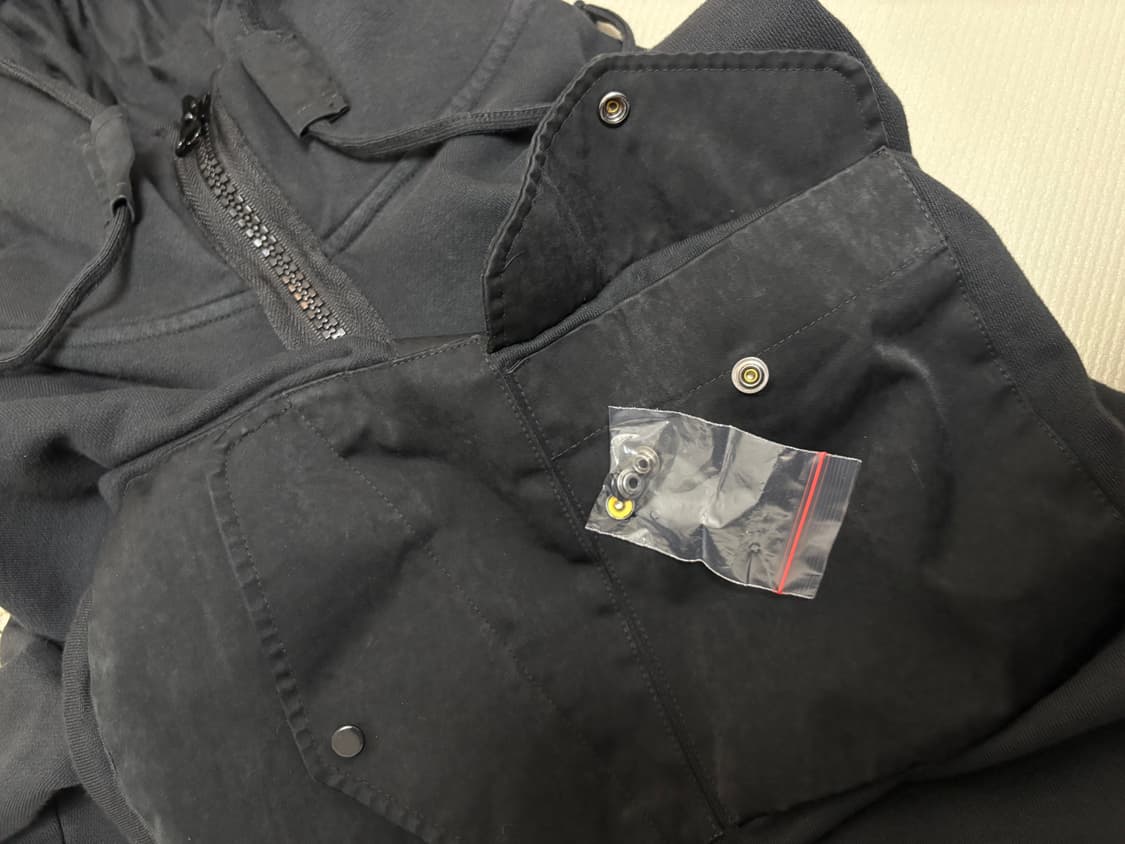 Ten C 텐씨 포켓 후드 아노락 블랙 L 상품이미지6