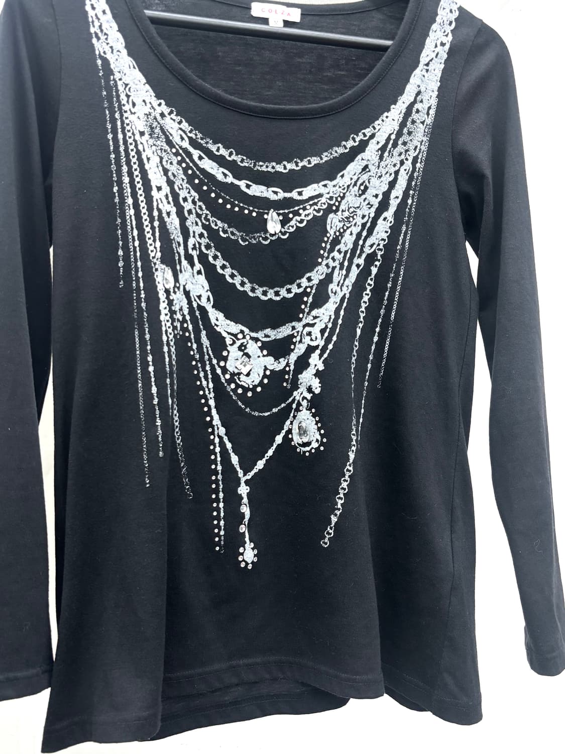 Colza chain print long sleeve   상품이미지4