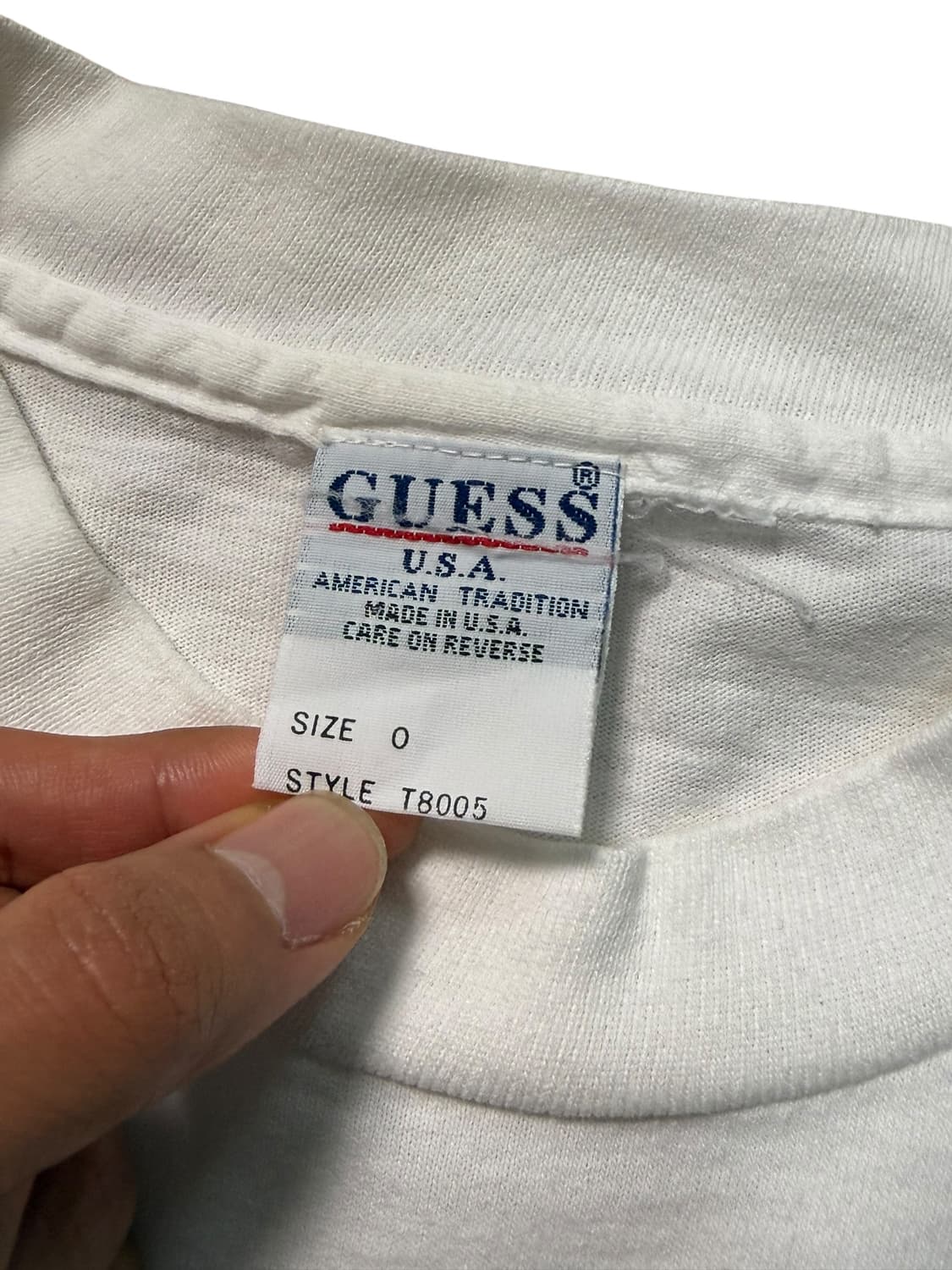 made in USA 게스 빅로고 롱슬리브 상품이미지7
