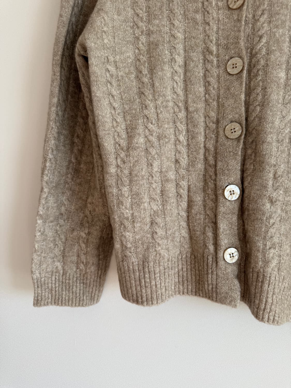 스테판넬(STEFANEL) 알파카 블렌드 가디건 상품이미지3