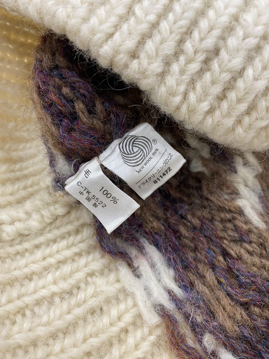 90's Gim 썬더버드 울 스웨터  상품이미지7