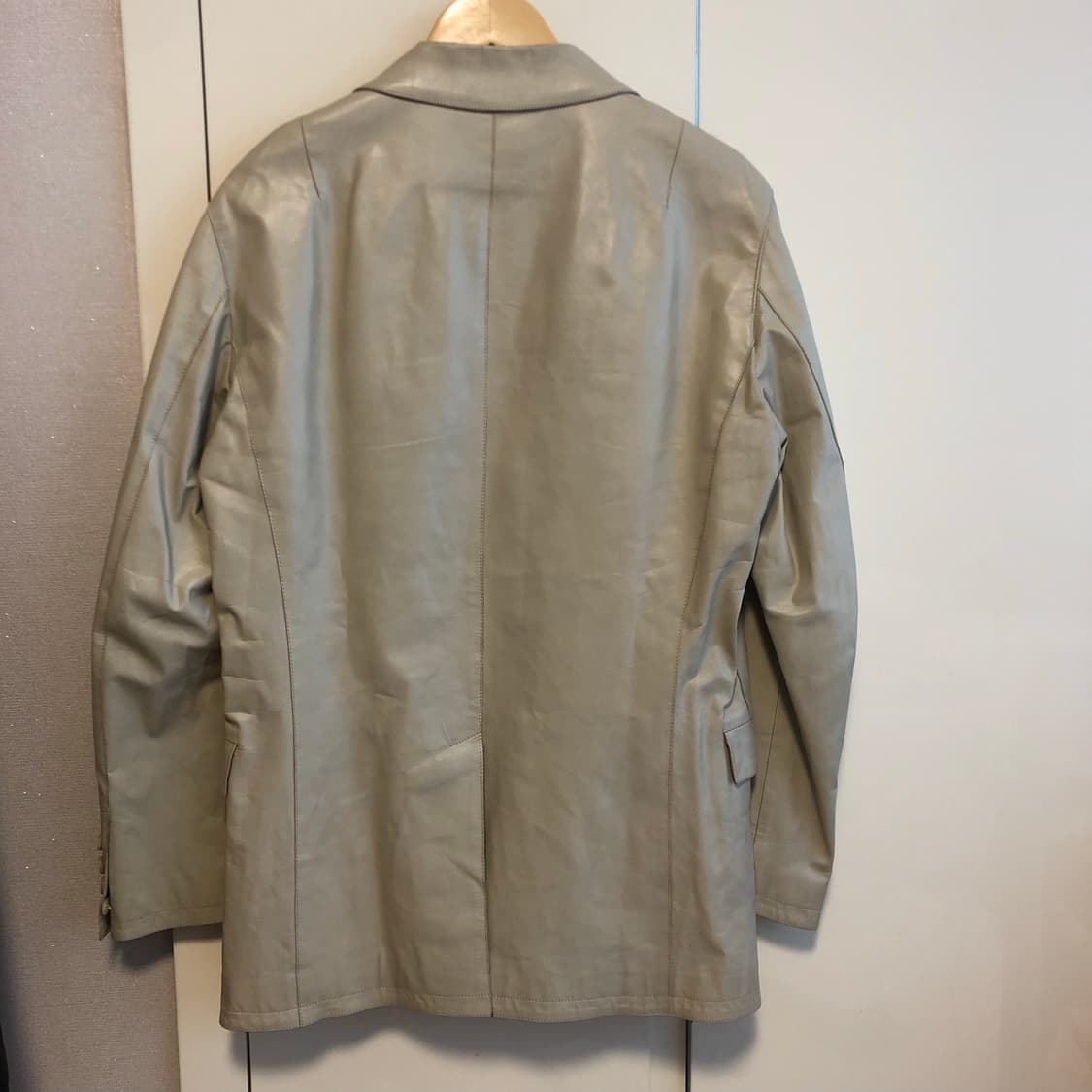 닐바렛 빈티지 가죽 블레이저 자켓 상품이미지3